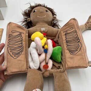 Katonah Yoga LILO doll with body parts and embroidered